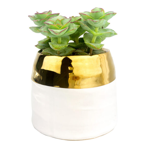 White Gold Pot - Image 7