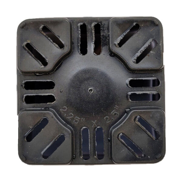 2.5 Inch Square Plastic Pots (Black Color) - Image 4