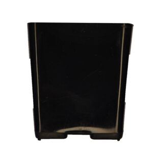 2.5 Inch Square Plastic Pots (Black Color)