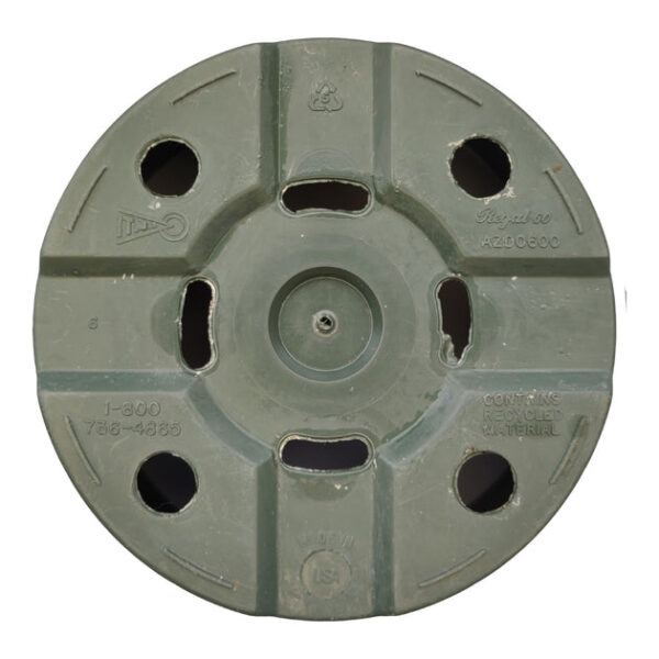 6 Inch Round Plastic Planter - Image 2