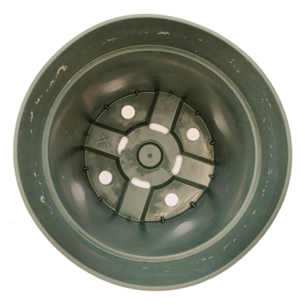 6 Inch Round Plastic Planter - Image 3