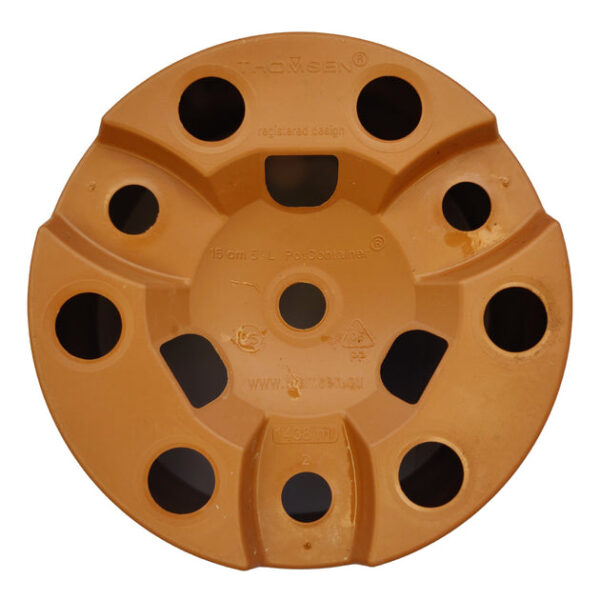 6 Inch Round Plastic Planter - Image 4