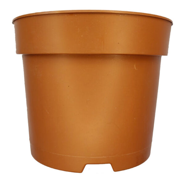 6 Inch Round Plastic Planter - Image 5