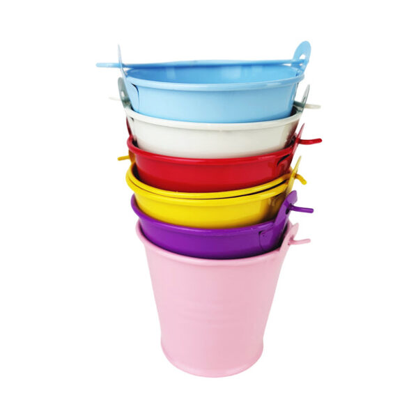 2.5 Inch Colored Tin Pail - Image 3